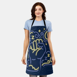 Neon Fist & Dreamy Sleep Schürze