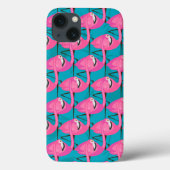 Neon Flamingos Case-Mate iPhone Hülle (Rückseite)