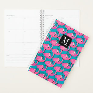 Neon Flamingos Planer
