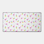 Neon Flamingos Schreibtischunterlage (Vorderseite)