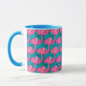 Neon Flamingos Tasse (Links)