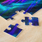 Neon Flammen von Rave Leuchten und Party Puzzle (Seite)