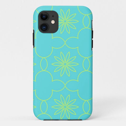 Neon Flora Case-Mate iPhone Hülle (Rückseite)