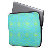 Neon Flora Laptopschutzhülle (Vorderseite Links)