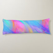 Neon Flow Body Pillow Seitenschläferkissen (Rückseite)