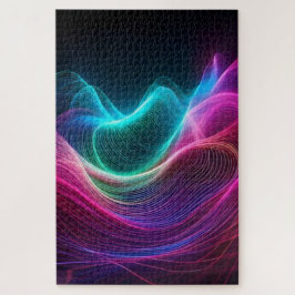 Neon Flow – Eine Symphonie aus Licht und Bewegung Puzzle