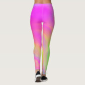 Neon Flow Leggings (Rückseite)