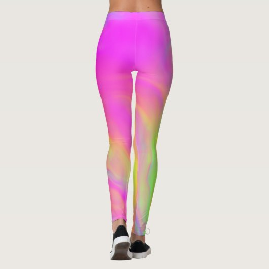 Neon Flow Leggings (Rückseite)