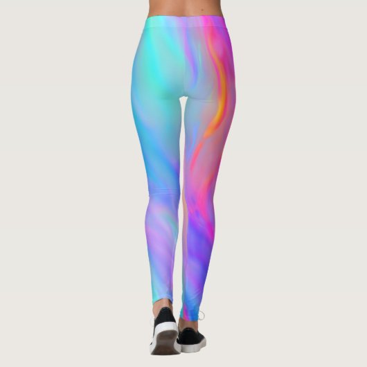Neon Flow Leggings (Rückseite)