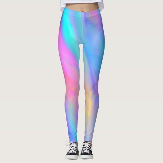 Neon Flow Leggings (Vorderseite)