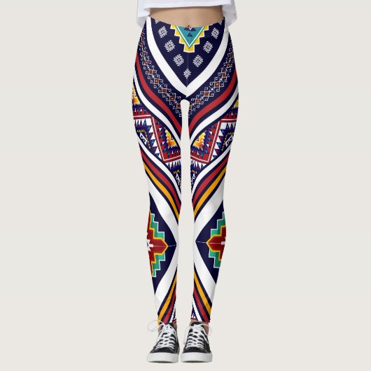 Neon-Flow-Leggings Leggings (Vorderseite)