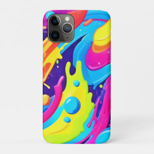 Neon Fluid Art Case-Mate iPhone Hülle