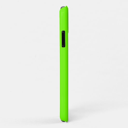 Neon Fluorescent Green Case-Mate iPhone Hülle (Hinten/Rechts)