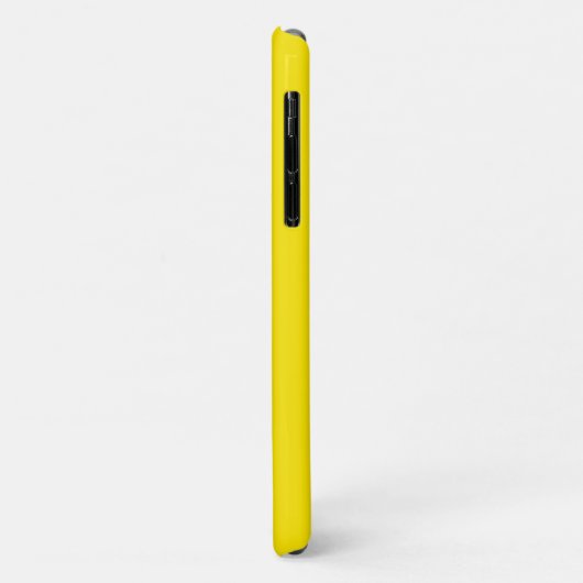 Neon Fluorescent Yellow Case-Mate iPhone Hülle (Hinten/Links)