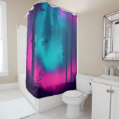 Neon Forest Duschvorhang (Beispiel)