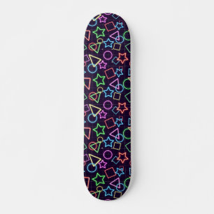 Neon-Formen Skateboard