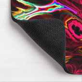 Neon Fraktal 2 Mousepad (Ecke)