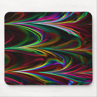 Neon Fraktal 6 Mousepad