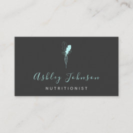 Neon Fresh Bio Gemüsefutter Elegant Visitenkarte