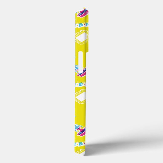 Neon FRIENDS™ Icon-Muster Case-Mate iPhone Hülle (Rückseite / Rechts)