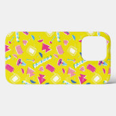 Neon FRIENDS™ Icon-Muster Case-Mate iPhone Hülle (Rückseite (Horizontal))