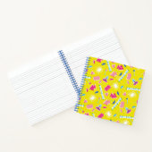 Neon FRIENDS™ Icon-Muster Notizblock (Innenseite)
