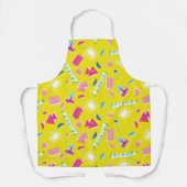 Neon FRIENDS™ Icon-Muster Schürze (Vorderseite)