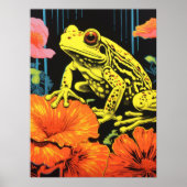 Neon Frog: Eine Symphonie in Bloom Poster (Vorne)