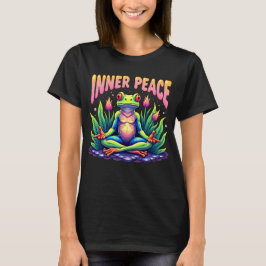 Neon Frog Meditation T-Shirt - Inneres Peace Shirt