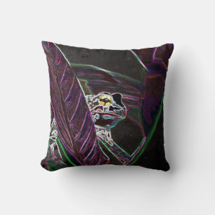 Neon Froggy Pillow Kissen