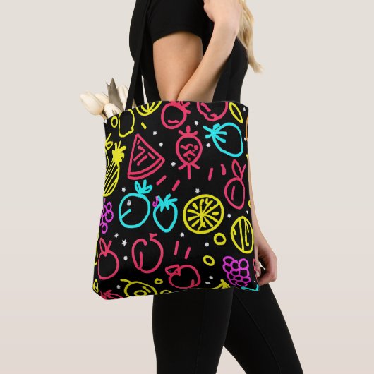 Neon-Frucht-Extravaganz Tasche (Von Nahem)