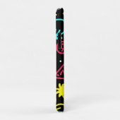 Neon Fruit Extravaganza Case-Mate iPhone Hülle (Hinten/Rechts)