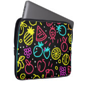 Neon Fruit Extravaganza Laptopschutzhülle (Vorne Rechts)