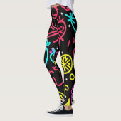 Neon Fruit Extravaganza Leggings (Links)