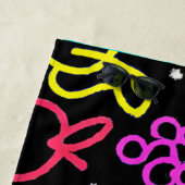 Neon Fruit Extravaganza Strandtuch (Beispiel)