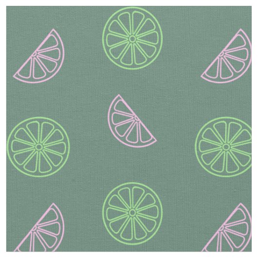 Neon Fruit Pattern Stoff (Nahaufnahme)
