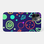 Neon Fruits Muster Farben Case-Mate iPhone Hülle (Rückseite (Horizontal))