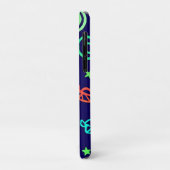 Neon Fruits Muster Farben Case-Mate iPhone Hülle (Hinten/Links)