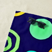 Neon Fruits Muster Farben Strandtuch (Beispiel)