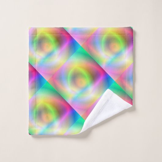 Neon Fun Badhandtuch Set (Waschlappen)