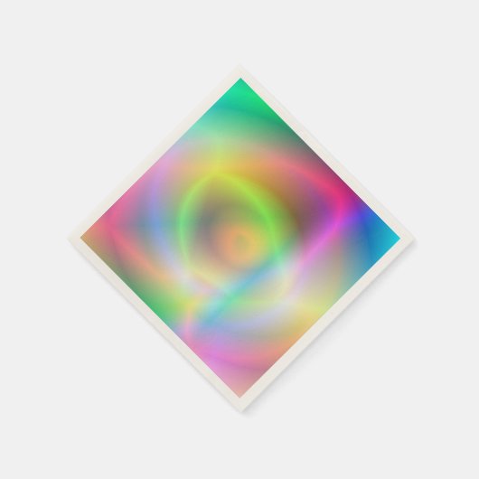 Neon Fun Serviette (Ecke)