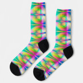 Neon Fun Socken (Linkes Detail)