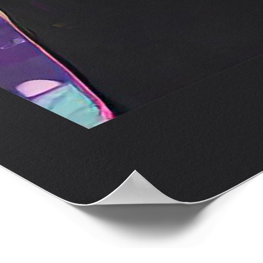 Neon Future ID1028 Poster (Ecke)