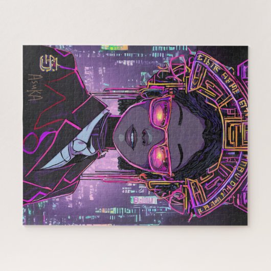 Neon Future ID1028 Puzzle (Horizontal)