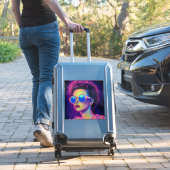 Neon Galaxy Glamour Aufkleber (Koffer Insitu)