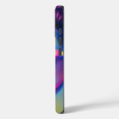 Neon Galaxy Glamour Case-Mate iPhone Hülle (Rückseite / Links)