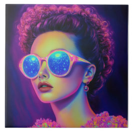 Neon Galaxy Glamour Fliese