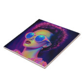 Neon Galaxy Glamour Fliese (Seite)