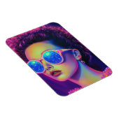 Neon Galaxy Glamour Magnet (Rechte Seite)