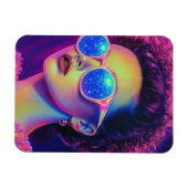 Neon Galaxy Glamour Magnet (Horizontal)